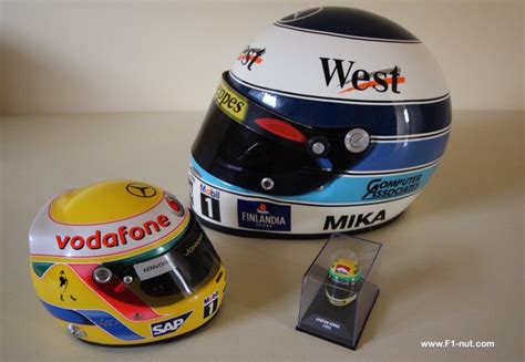 1 4 scale f1 helmets.